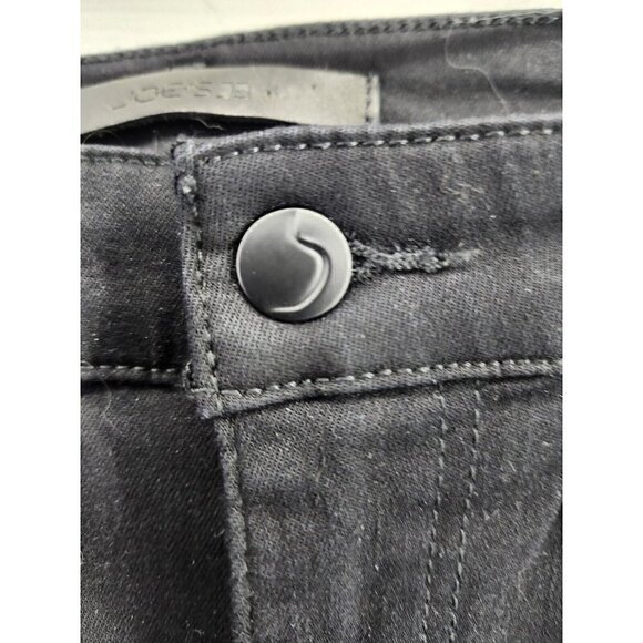 Joes Jeans The Charlie High Rise Skinny Ankle Black With Tuxedo Stripe Size 25 - Picture 4 of 10